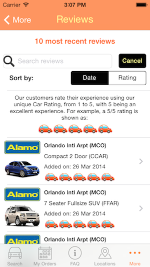 View and search our customer reviews